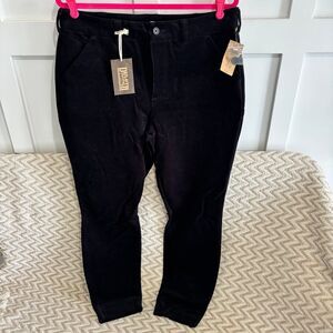 Duluth Trading Co. Corduroy High Rise Skinny Ankle Pants NWT